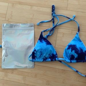 Sunny Bunny tie dye bikini top